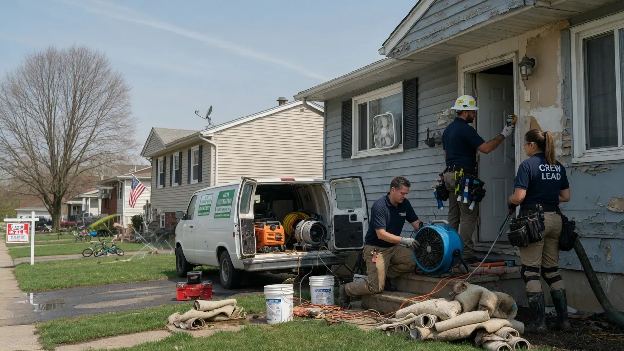 Flood Cleanup in Baraboo, WI near me