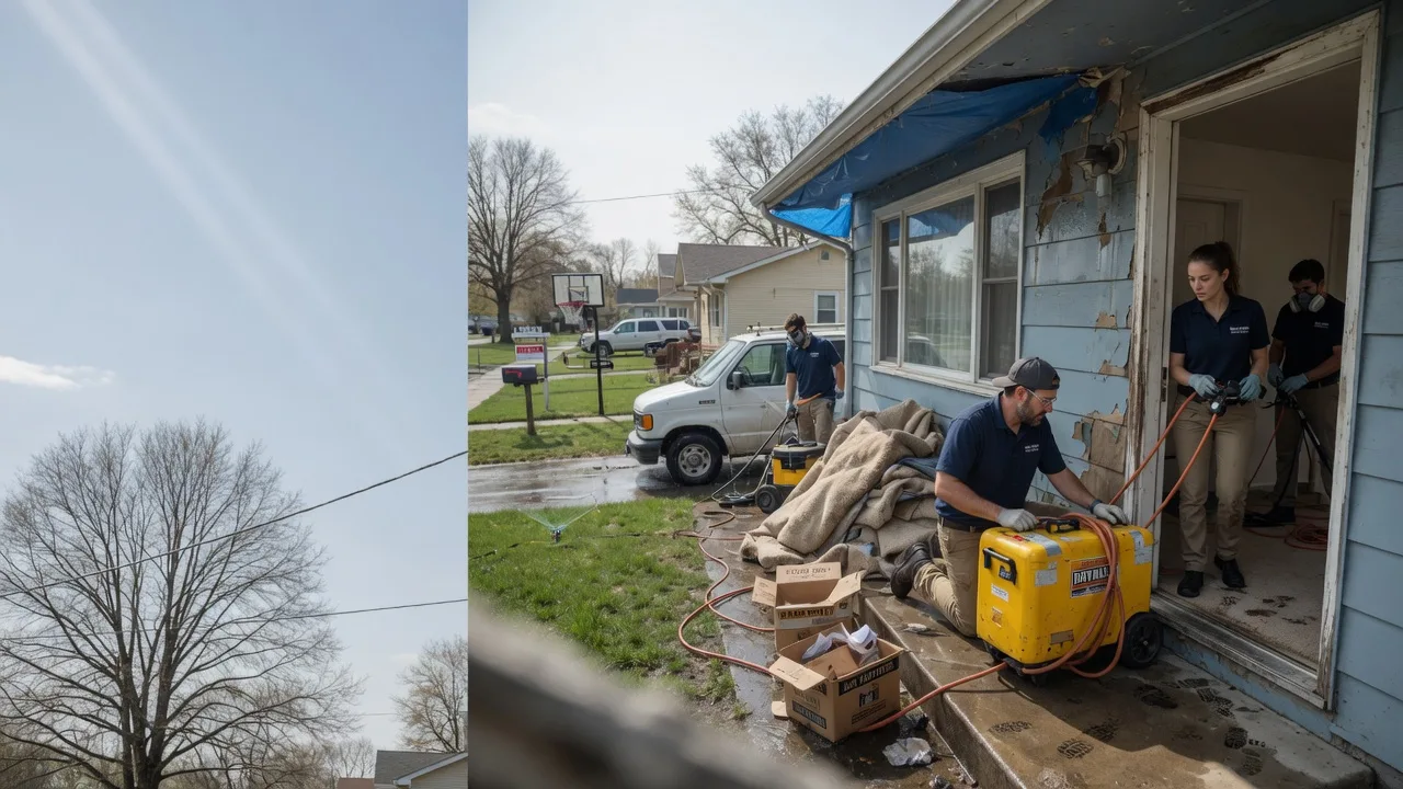 Basement Flood Cleanup in Baraboo, WI near me